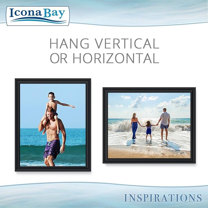 Icona Bay 8x10 Picture Frames, Beautifully Detailed Molding, Contemporary - Image 7