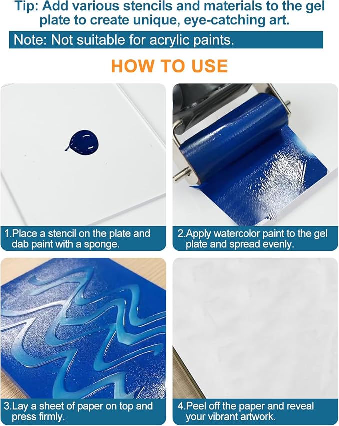 UCEC 3 Pack Gel Printing Kit - Image 2