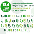 FYSUIMU 134 Pcs St. Patrick's Day Bulletin Board Letters Alphabet Number Symbol - Image 4