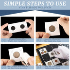 120 Pockets Collecting Album for 2x2 inches Coin Flip - Image 4