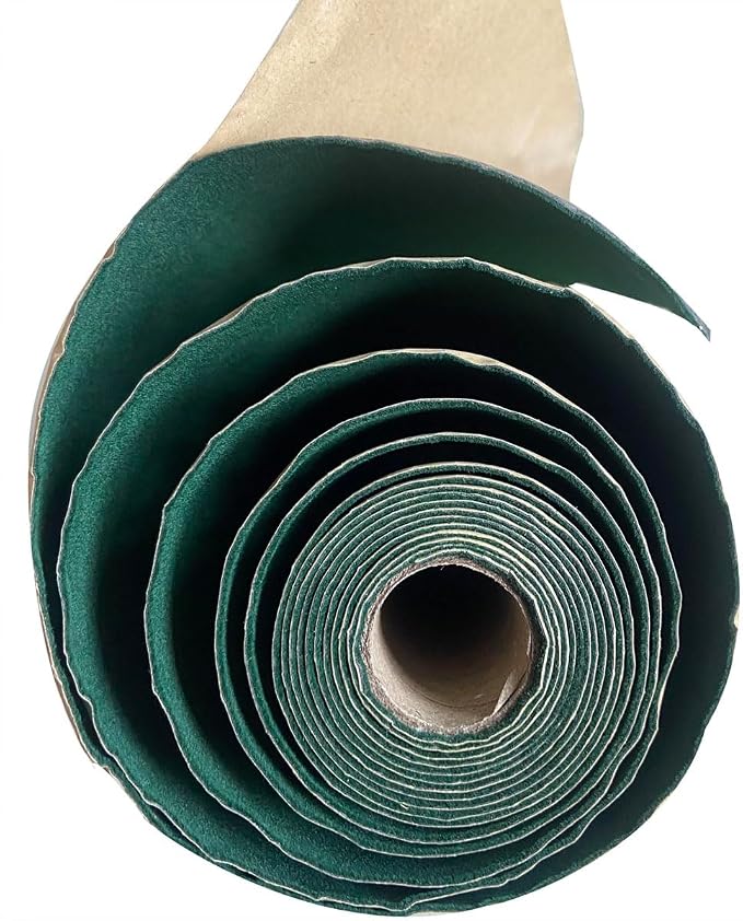 Adhesive Green Velvet Felt Fabric Liner - Image 4