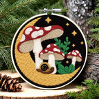 INFUNLY Moon Mushrooms Punch Needle Kit - Image 5