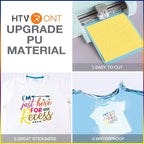 HTVRONT White & Black Heat Transfer Vinyl Bundle: 36 Pack 12" x 10" Iron on - Image 4