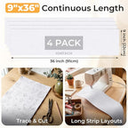 IONTACH 9" X 36" Soft Felt Sheets 1.6mm Thick | Acrylic Felt Fabric - Image 2
