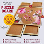 1000 Piece Rotating Puzzle Board - Image 4