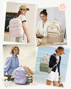 LOVEVOOK School Backpack for Teen Girls & College Students, Large Capacity - Image 7