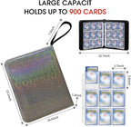 Sparkly Trading Card Binder 9-Pocket Zippered - Image 2