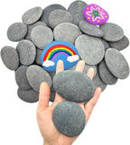 Lifetop 30PCS Painting Rocks, Decoration, Natural River Rocks by lifetop