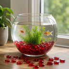 ARSUK 2LB Red Glass Pebbles for Vase Fillers, Aquarium Gravel, Decorative - Image 9