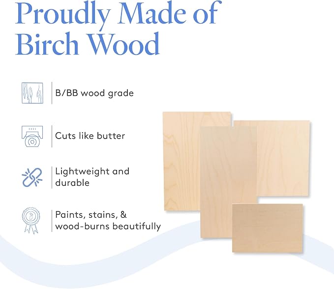 Baltic Birch Plywood 3 mm, 1/8 Inch Craft Wood, B/BB Grade, Stronger Than - Image 4