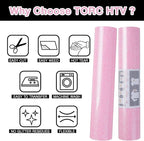 TORC Pink Glitter HTV Heat Transfer Vinyl Large Roll 12 inch x 20 ft Sparkly - Image 4