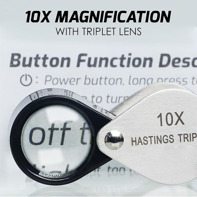 Hastings Triplet Loupe 10X Jeweler's Loupe - Image 5