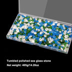 QEQEKAKA Sea Glass Stones for Crafts About 1LB Glass Pebbles Gemstones Bulk for - Image 4
