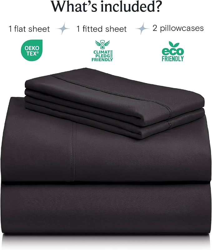 LuxClub 6 PC Queen Sheet Set, Breathable Luxury Bed Sheets, Deep Pockets 18" - Image 2