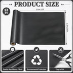 Black Bulletin Board Roll Non-Woven Fabric Poster 16in X 12ft | Back to School - Image 2
