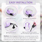 Honoson Mini Craft Iron Mini Heat Press Small Iron 3.93 x 2.36 x 2.76 in - Image 3