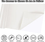​TORC White Glitter HTV White Heat Transfer Vinyl HTV Rolls - Image 2