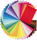 8 x 12 Inches Felt Sheets for Crafts, 1mm Thick, Stiff Paper for DIY Sewing by BetyBedy