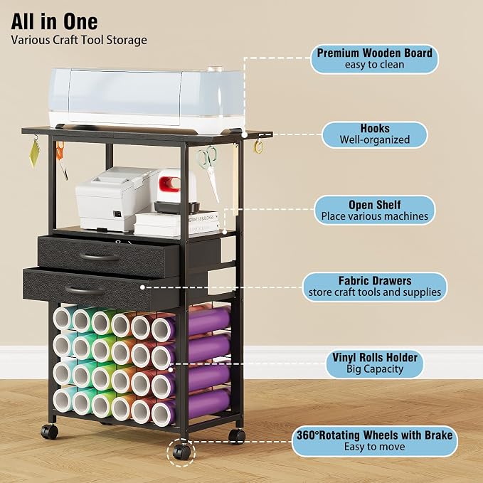 VENNQD Organizer and Storage Stand Compatible - Image 4