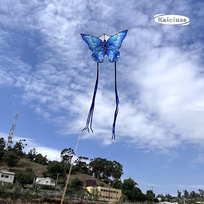 Butterfly Kites for Kids and Adults, 300ft String Handle Included - Image 3