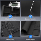 STREBITO Soldering Mat Large, Repair Mat Heat Resistant 932°F, Silicone Work - Image 9
