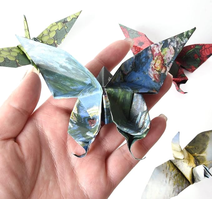 12 Different Packs Full Collection Origami Paper Kit 6 Inch Square Double Sided - Image 8