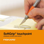 Fiskars 6" Detail Craft Knife for Precision Cutting & Detail Work, Arts & - Image 4