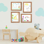 GULETHUN Kids Art Frames, 9x12 Front Opening Kids Artwork Frames Changeable - Image 5