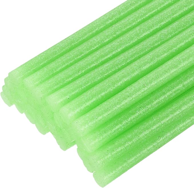 uxcell 30pcs Full Size Hot Glue Gun Sticks 8-inch x 0.27-inch High Sticky Small by uxcell