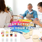 Wooden Coffins Wind Chime Ornaments Painting Craft, 6 Style Cutouts - Image 6