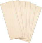 CRAFTIFF Balsa Wood Sheets Unfinished Thin Wood Pieces by Craftiff