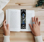 NEGEKFKX 6 Pcs Magical Witchy Cross Stitch Bookmark Kit - Image 7