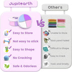 JUPITEARTH Air Dry Clay for Kids, 12 Desserts Theme Party Modeling Clay Set | - Image 3