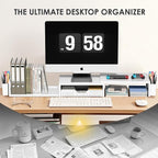 OPNICE Desk Organizers and Accessories, Dual Monitor Stand Riser - Image 5