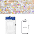 40Pcs Large Size DIY Bookmarks, Kaluofan Transparent Dried Flower Bookmarks - Image 6