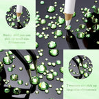 TecUnite 2000 Pieces Flat Back Gems Round Crystal Rhinestones 6 Sizes - Image 3