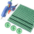Wax Seal Kits, Pine Green Sealing Wax Sticks, HOSEALING Glue Gun and Wax Seal by HOSEALING