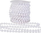 8mm Crafts Faux Pearl Beads Garland Pearl Bead Roll Strand of Pearls to - Image 2