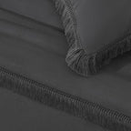 Andency California King Comforter Set Dark Grey - Image 7