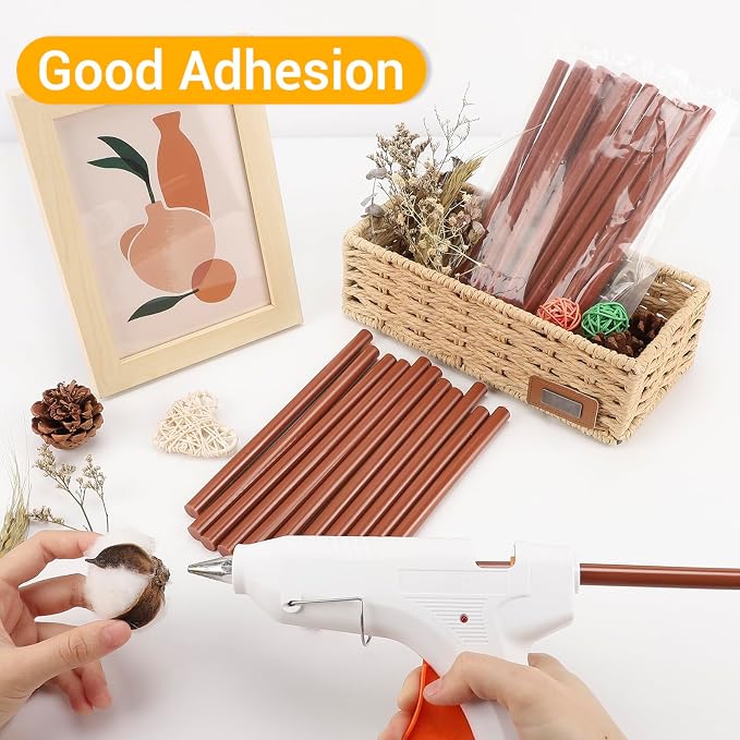 Manarty Hot Glue Sticks Brown - Image 4