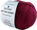 Cotton Hobby Yarn for Amigurumi Crochet & Knitting | 1.76 oz / 180 yds by buvemu