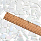 Youway Style Iridescent White Mosaic Tiles - Image 5