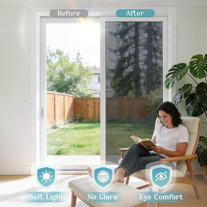 Haton Window Privacy Film One Way Window Tint - Image 8