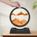 Wai Danie Moving Sand Art Picture 3D Hourglass Deep Sea Sandscape Liquid Motion - Image 3