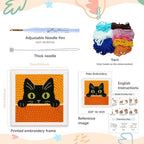 SDOYUNO Punch Needle Kit with Frame - Image 2