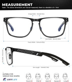 ANYLUV Blue Light Blocking Glasses Men Computer Gaming Glasses Lightweight - Image 5