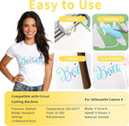 Holographic HTV Heat Transfer Vinyl, Iron on Transfers - Image 5
