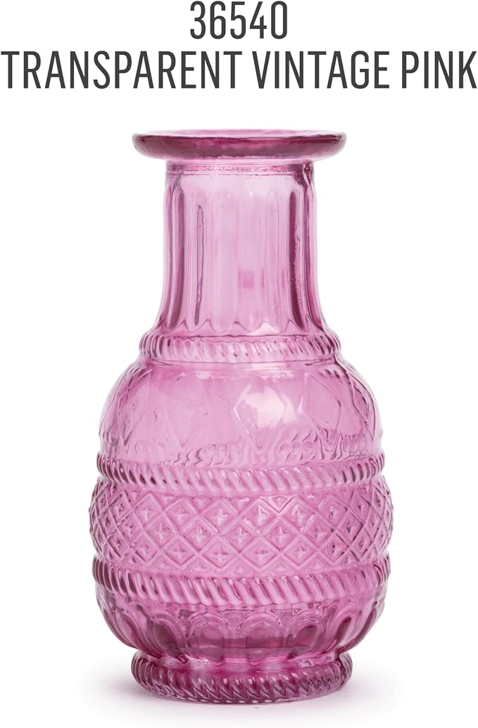 FolkArt Murano Transparent Acrylic Glass Paint, Vintage Pink, 2 fl oz - Image 2