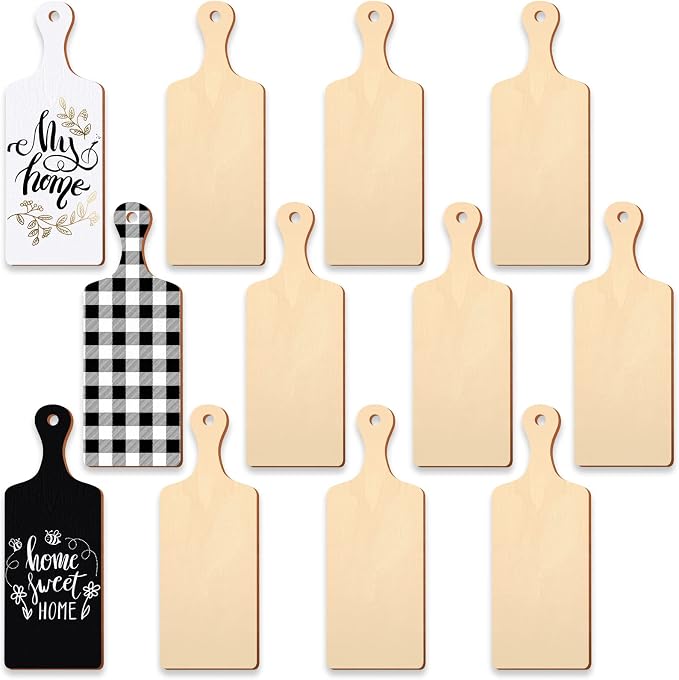 Marsui 12 Pieces Mini Wooden Cutting Board by Marsui