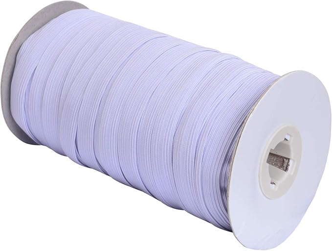 50 Yards Length 1/2" Width Flat Elastic Band - Image 2
